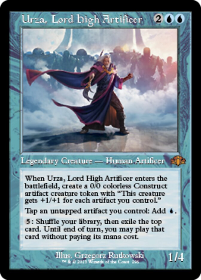 Urza, Lord High Artificer (Retro) [Dominaria Remastered] | Devastation Store