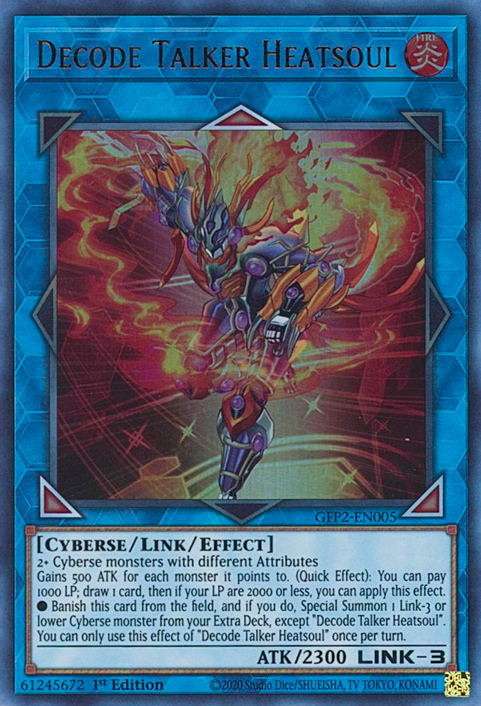 Decode Talker Heatsoul [GFP2-EN005] Ultra Rare | Devastation Store