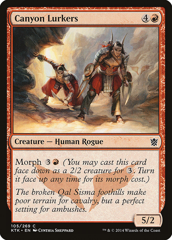 Canyon Lurkers [Khans of Tarkir] | Devastation Store