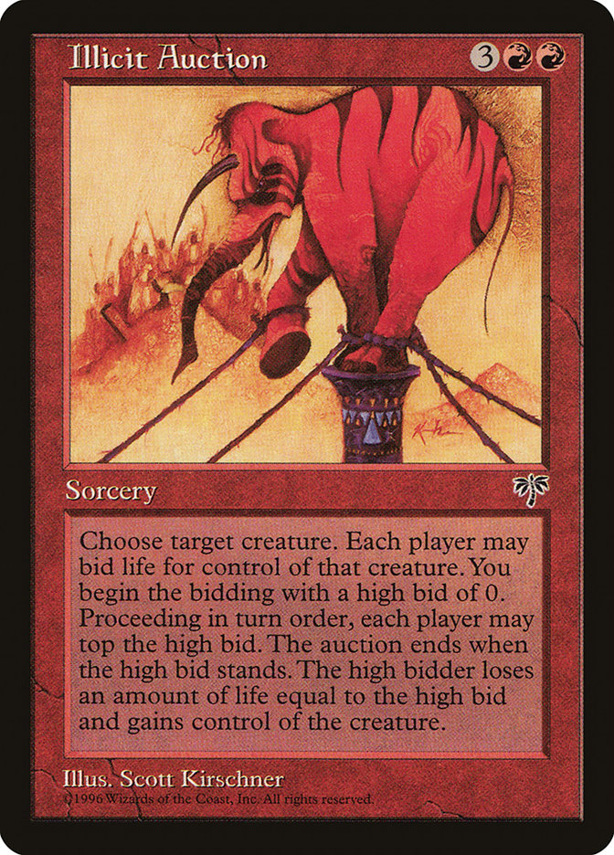 Illicit Auction [Mirage] | Devastation Store