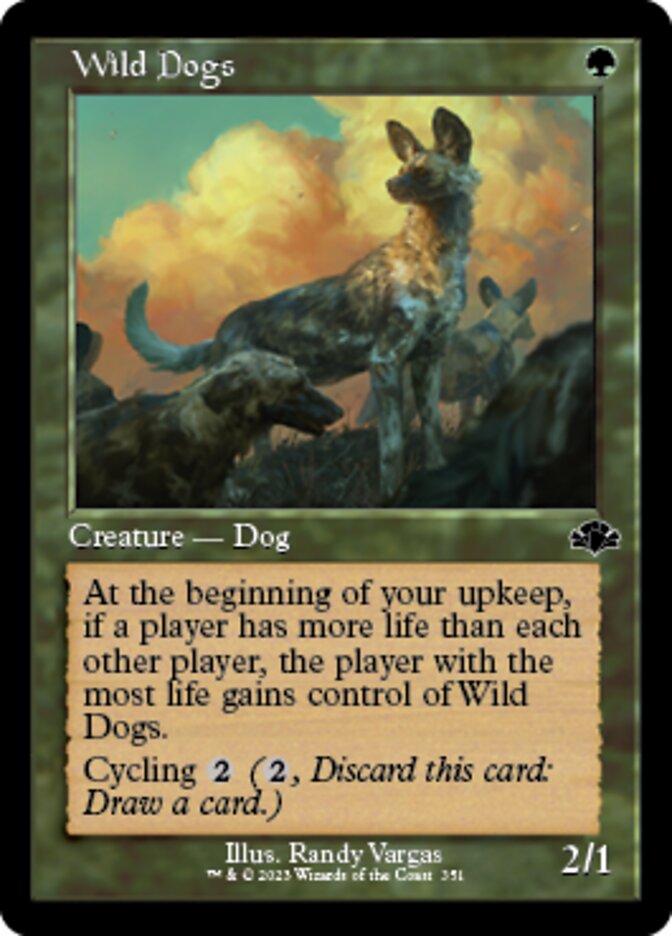 Wild Dogs (Retro) [Dominaria Remastered] | Devastation Store