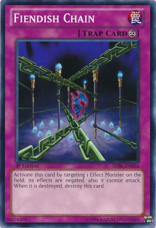 Fiendish Chain [SDBE-EN034] Common | Devastation Store