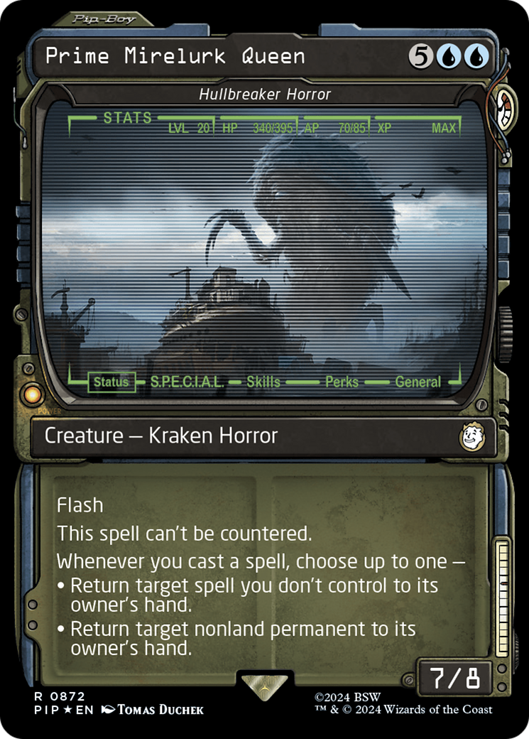 Prime Mirelurk Queen - Hullbreaker Horror (Showcase) (Surge Foil) [Fallout] | Devastation Store