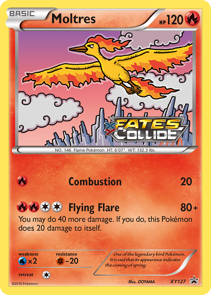 Moltres (XY127) [XY: Black Star Promos] | Devastation Store