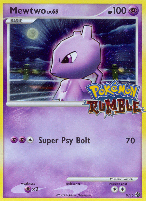 Mewtwo (9/16) [Pokémon Rumble] | Devastation Store