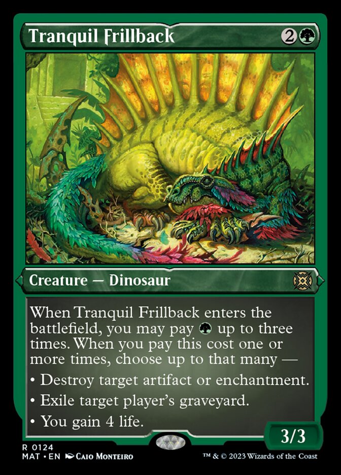 Tranquil Frillback (Foil Etched) [March of the Machine: The Aftermath] | Devastation Store