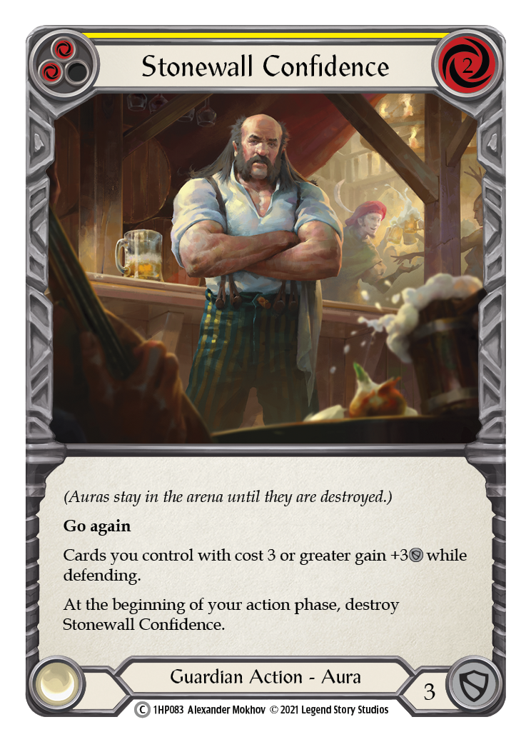 Stonewall Confidence (Yellow) [1HP083] | Devastation Store