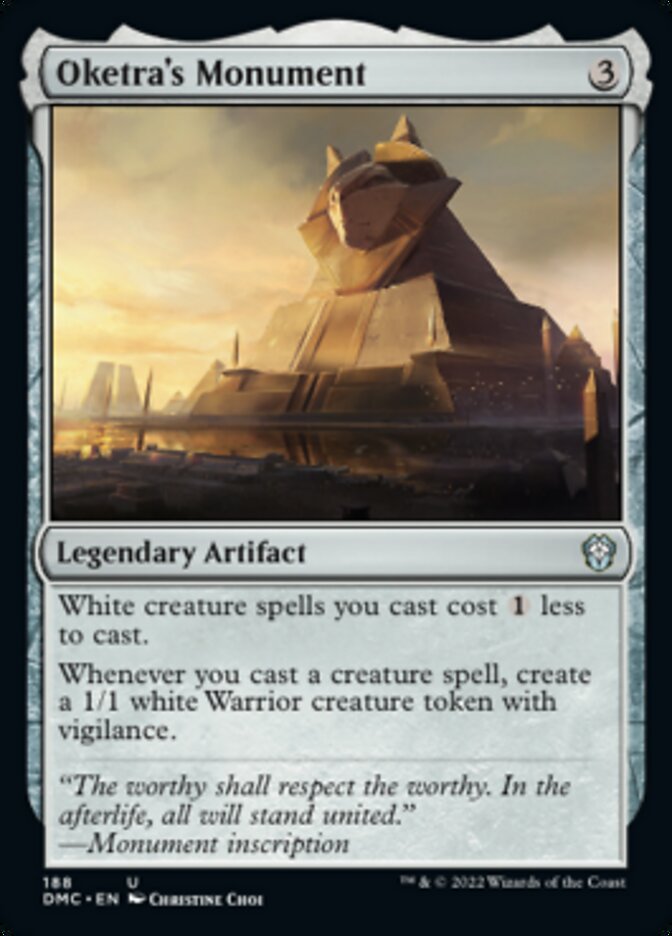 Oketra's Monument [Dominaria United Commander] | Devastation Store