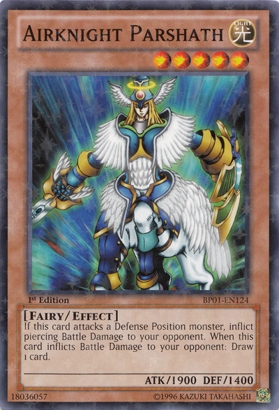 Airknight Parshath [BP01-EN124] Starfoil Rare | Devastation Store