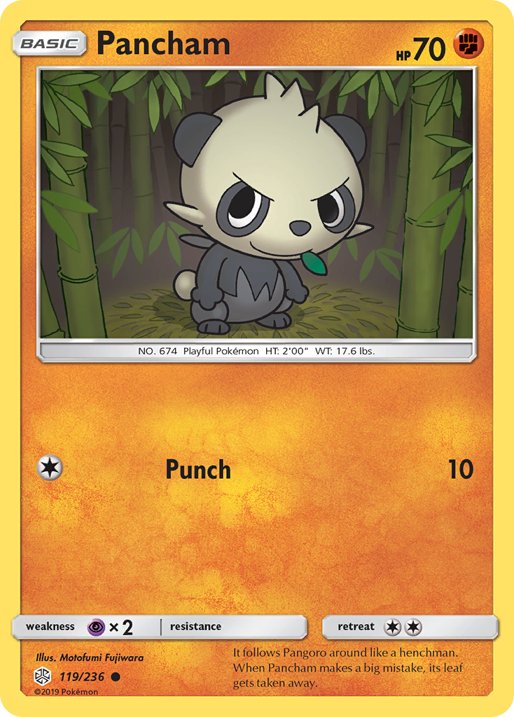 Pancham (119/236) [Sun & Moon: Cosmic Eclipse] | Devastation Store