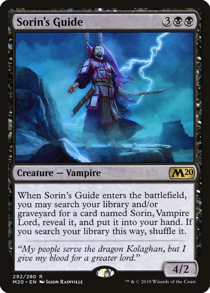 Sorin's Guide [Core Set 2020] | Devastation Store
