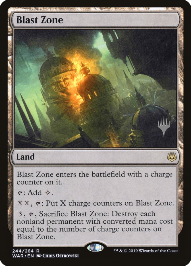 Blast Zone (Promo Pack) [War of the Spark Promos] | Devastation Store