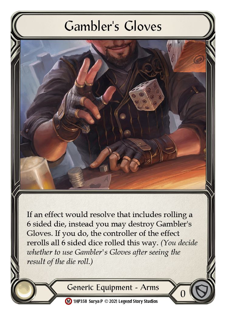 Gambler's Gloves [1HP358] (History Pack 1) | Devastation Store