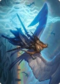Righteous Valkyrie Art Card [Kaldheim: Art Series] | Devastation Store
