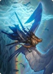 Righteous Valkyrie Art Card [Kaldheim: Art Series] | Devastation Store