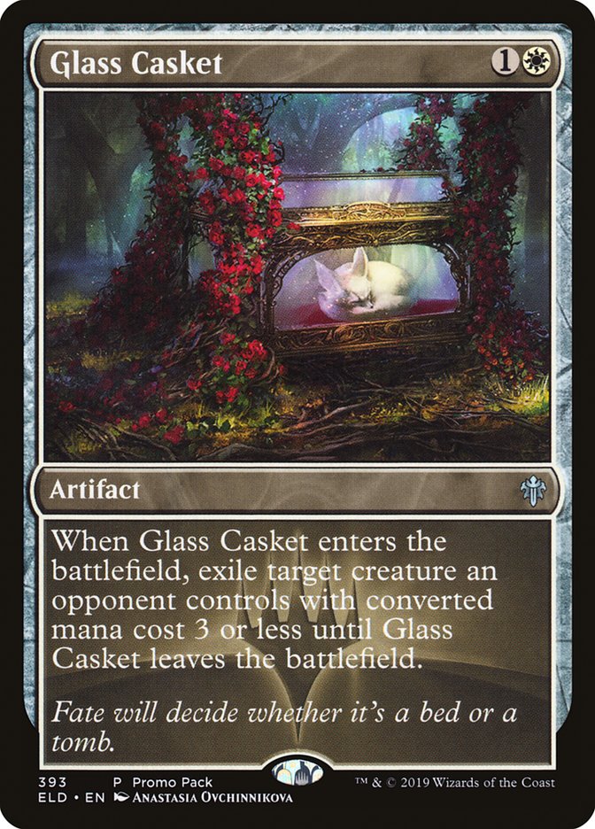 Glass Casket (Promo Pack) [Throne of Eldraine Promos] | Devastation Store