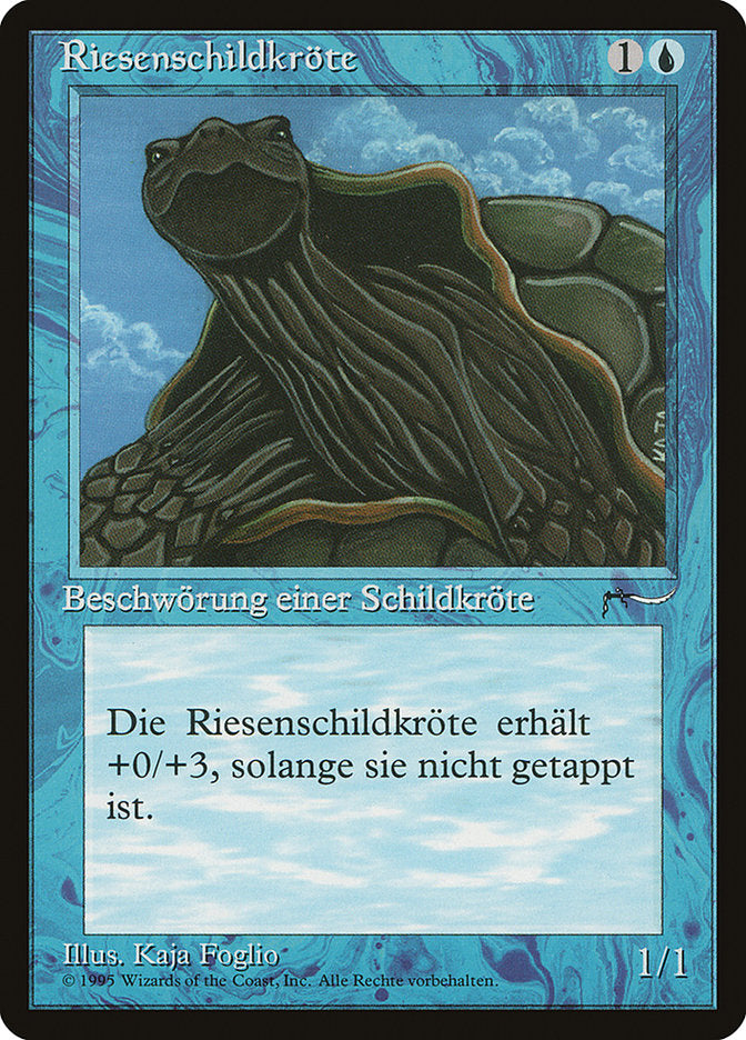 Giant Tortoise (German) - "Riesenschildkrote" [Renaissance] | Devastation Store