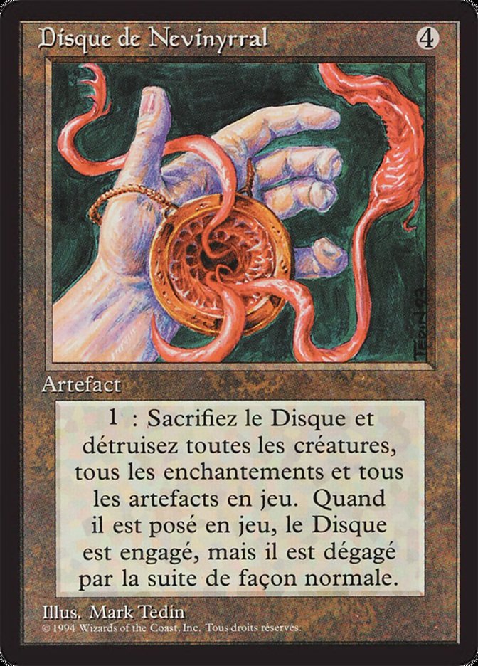 Nevinyrral's Disk [Foreign Black Border] | Devastation Store