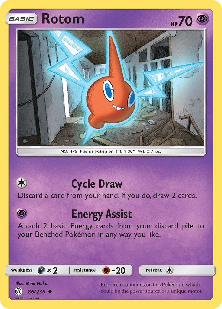 Rotom (86/236) [Sun & Moon: Cosmic Eclipse] | Devastation Store
