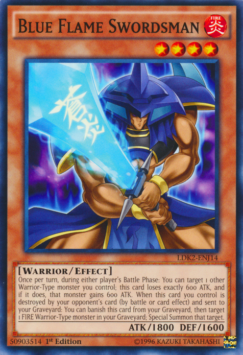Blue Flame Swordsman [LDK2-ENJ14] Common | Devastation Store