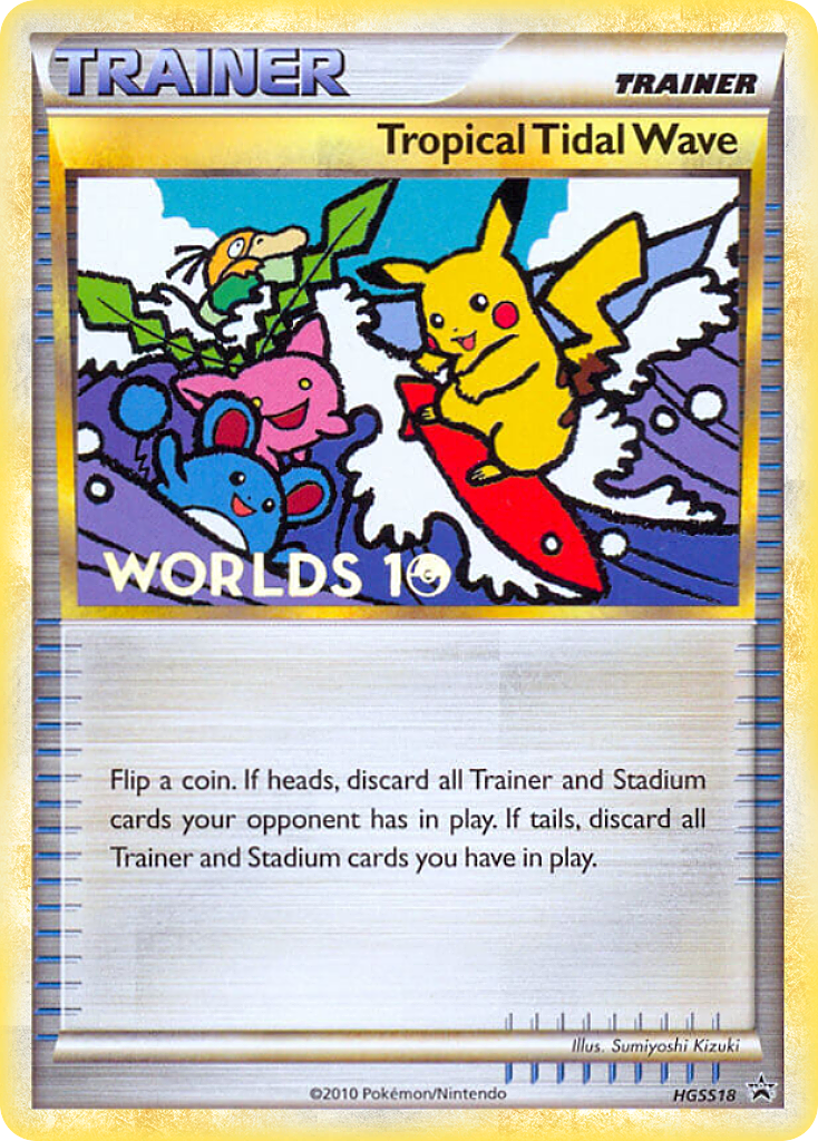 Tropical Tidal Wave (HGSS18) [HeartGold & SoulSilver: Black Star Promos] | Devastation Store