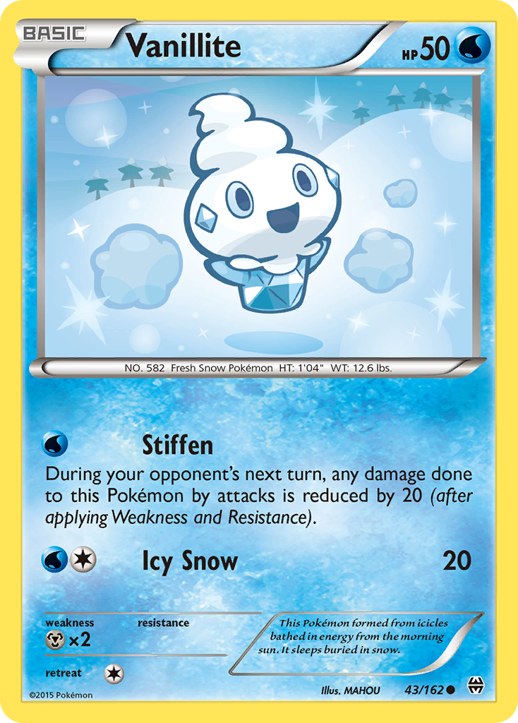Vanillite (43/162) [XY: BREAKthrough] | Devastation Store
