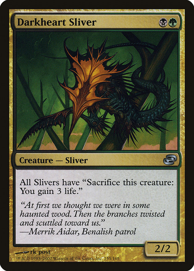 Darkheart Sliver [Planar Chaos] - Devastation Store | Devastation Store