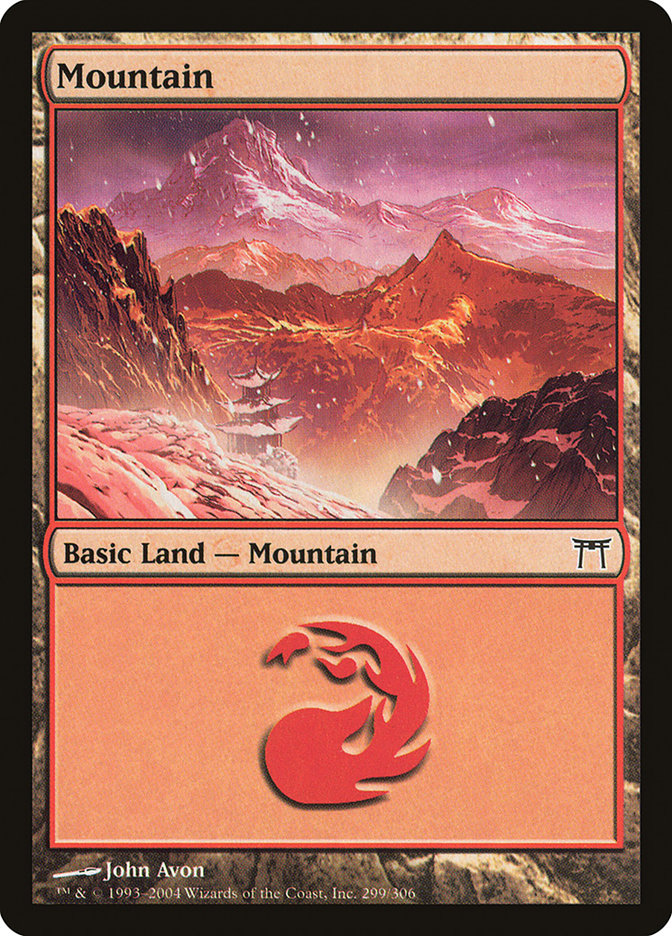 Mountain (299) [Champions of Kamigawa] - Devastation Store | Devastation Store