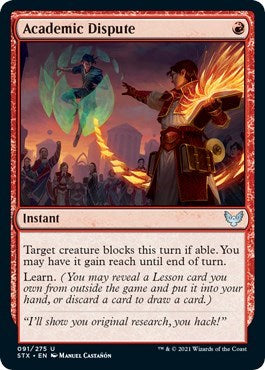 Academic Dispute [Strixhaven: School of Mages] | Devastation Store