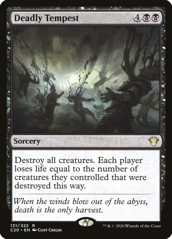 Deadly Tempest [Commander 2020] | Devastation Store