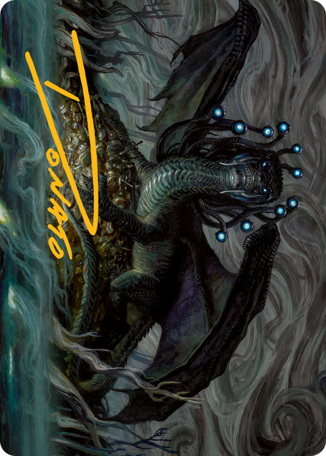 Oculus Whelp Art Card (Gold-Stamped Signature) [March of the Machine Art Series] | Devastation Store