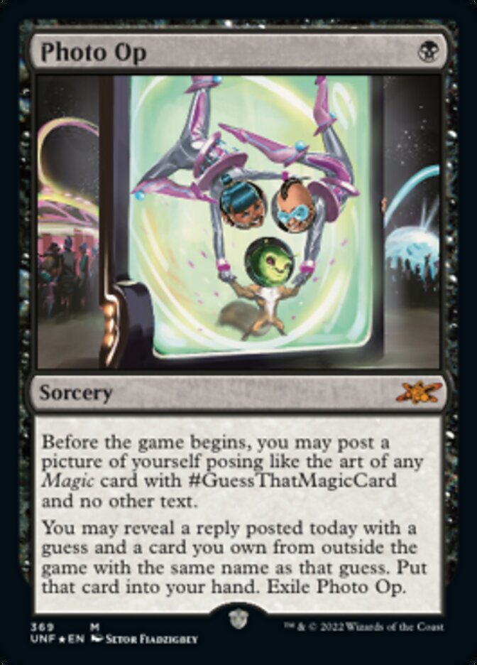 Photo Op (Galaxy Foil) [Unfinity] | Devastation Store