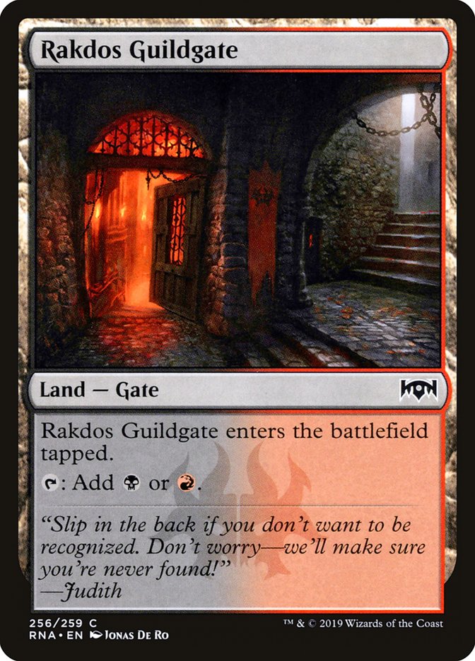 Rakdos Guildgate (256/259) [Ravnica Allegiance] | Devastation Store