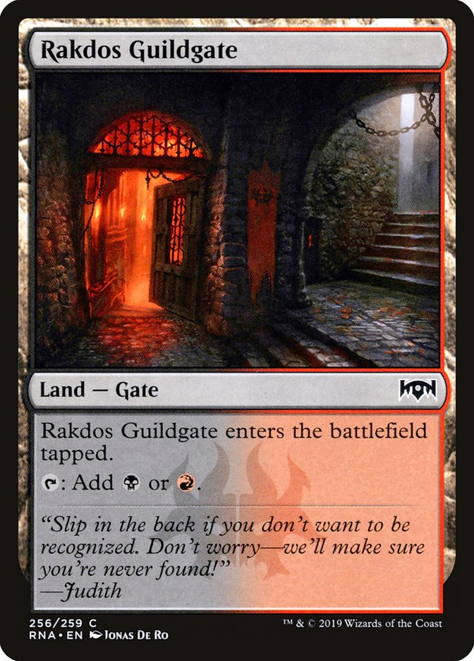 Rakdos Guildgate (256/259) [Ravnica Allegiance] | Devastation Store