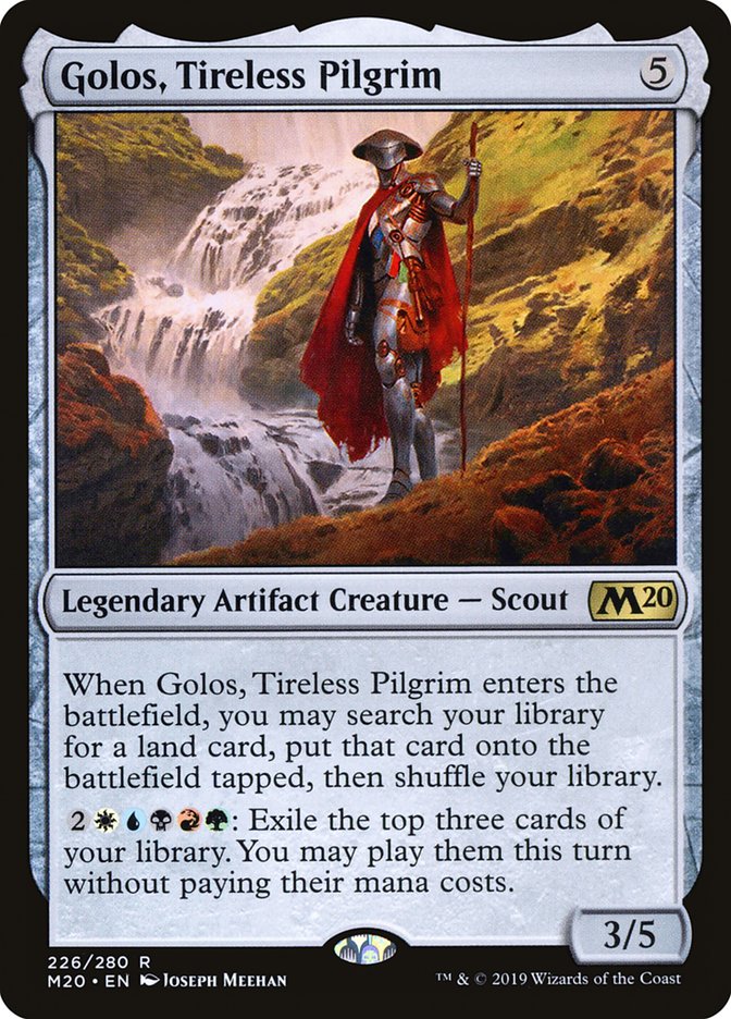 Golos, Tireless Pilgrim [Core Set 2020] | Devastation Store