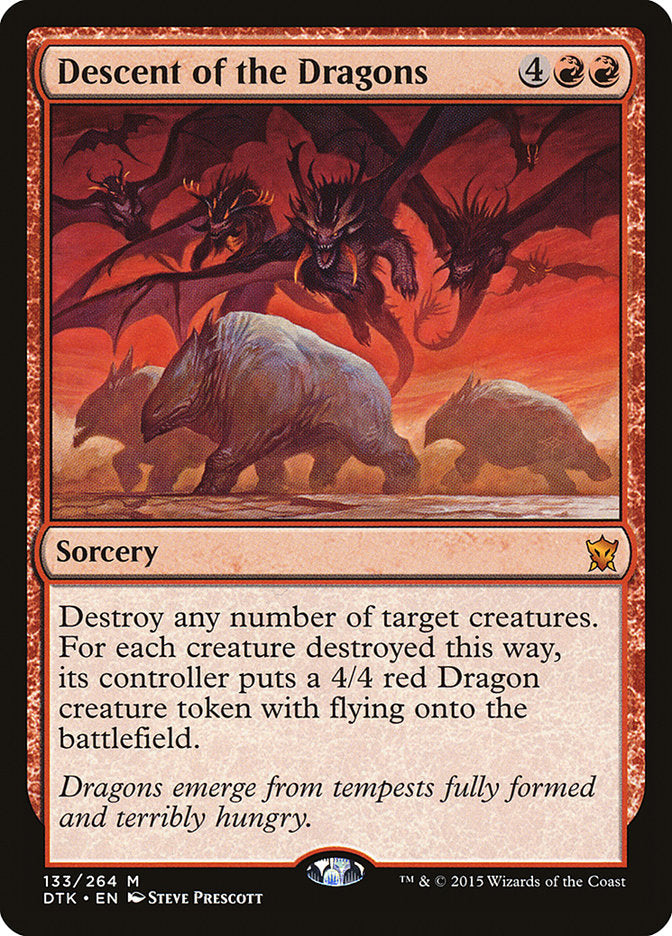 Descent of the Dragons [Dragons of Tarkir] - Devastation Store | Devastation Store