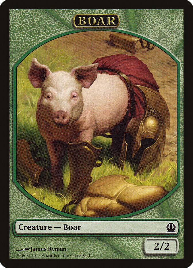 Boar [Theros Tokens] - Devastation Store | Devastation Store