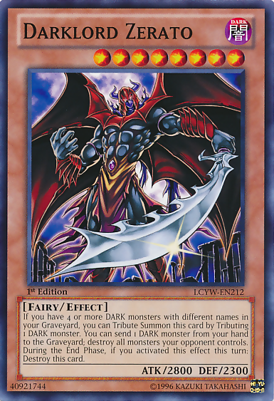 Darklord Zerato [LCYW-EN212] Common | Devastation Store