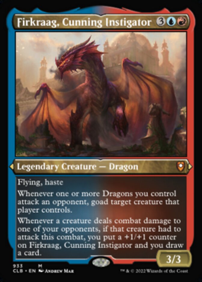 Firkraag, Cunning Instigator (Display Commander) (Foil Etched) [Commander Legends: Battle for Baldur's Gate] | Devastation Store
