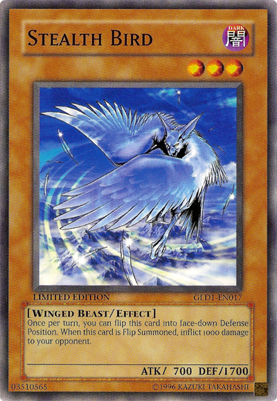Stealth Bird [GLD1-EN017] Common | Devastation Store