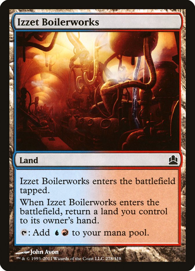 Izzet Boilerworks [Commander 2011] - Devastation Store | Devastation Store