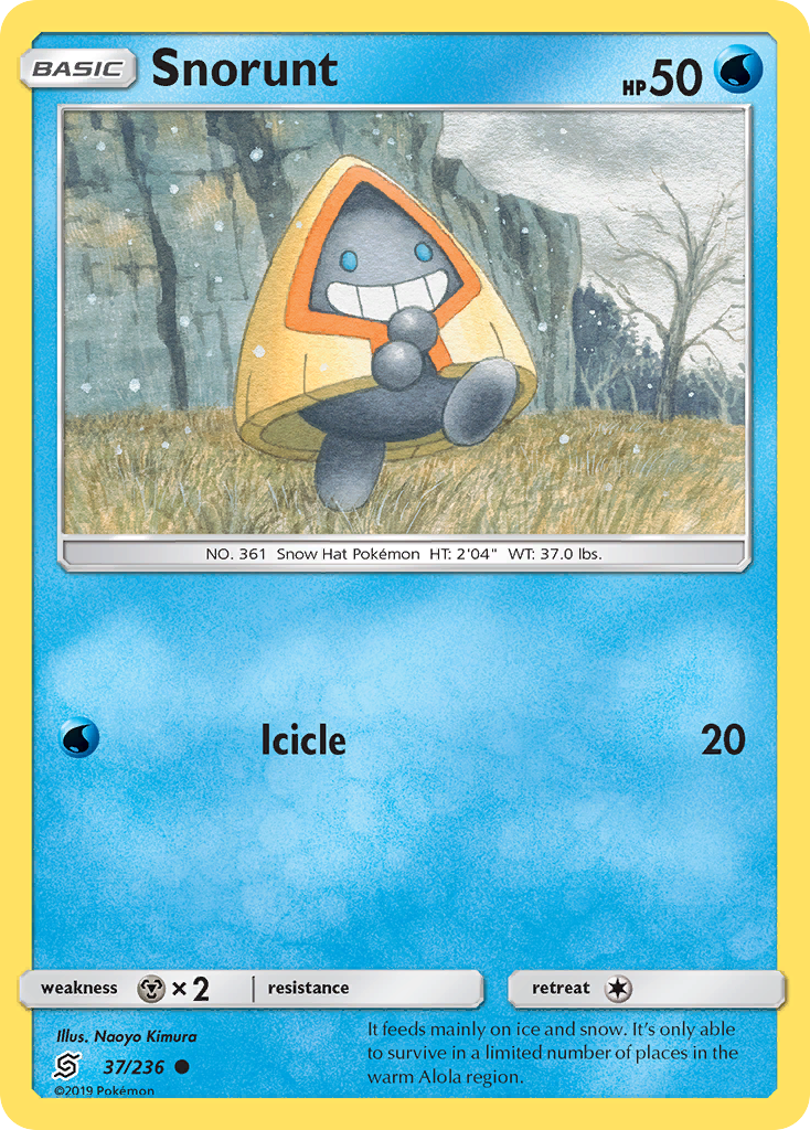 Snorunt (37/236) [Sun & Moon: Unified Minds] | Devastation Store