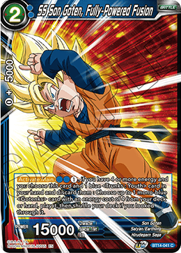 SS Son Goten, Fully-Powered Fusion (BT14-041) [Cross Spirits] | Devastation Store