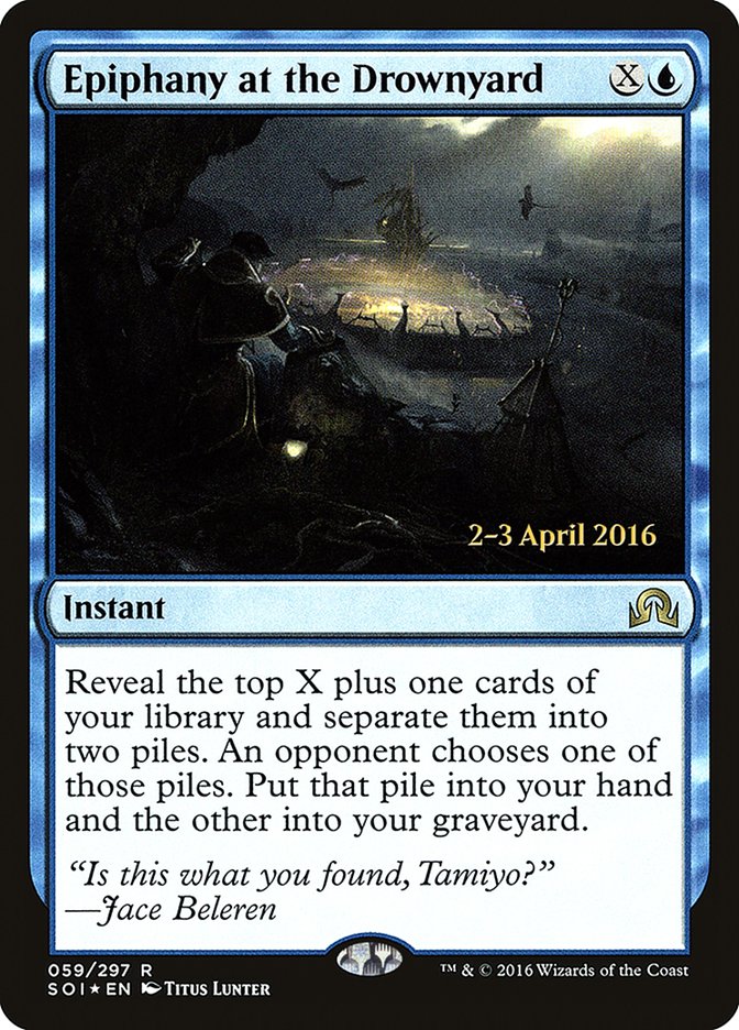 Epiphany at the Drownyard [Shadows over Innistrad Prerelease Promos] - Devastation Store | Devastation Store