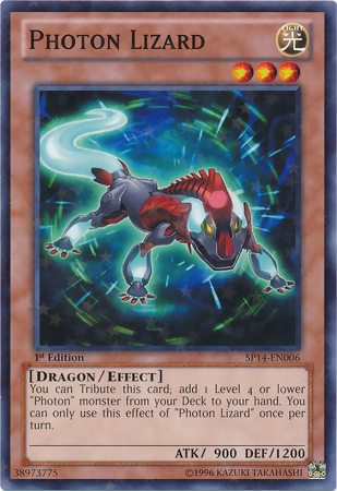 Photon Lizard [SP14-EN006] Starfoil Rare | Devastation Store
