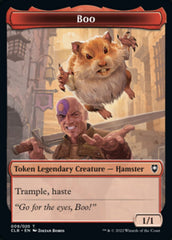 Treasure // Boo Double-sided Token [Commander Legends: Battle for Baldur's Gate Tokens] | Devastation Store