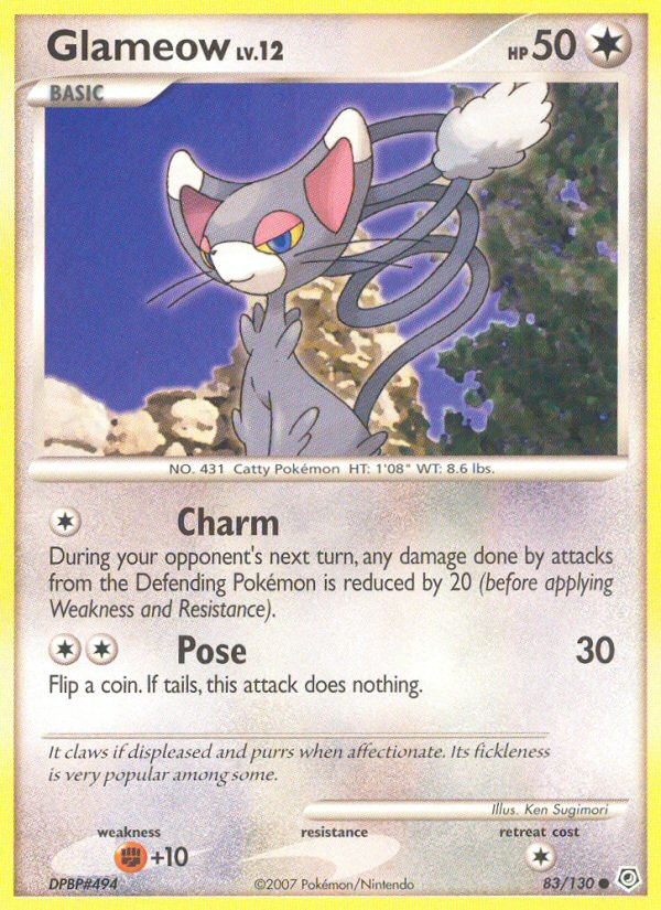 Glameow (83/130) [Diamond & Pearl: Base Set] | Devastation Store