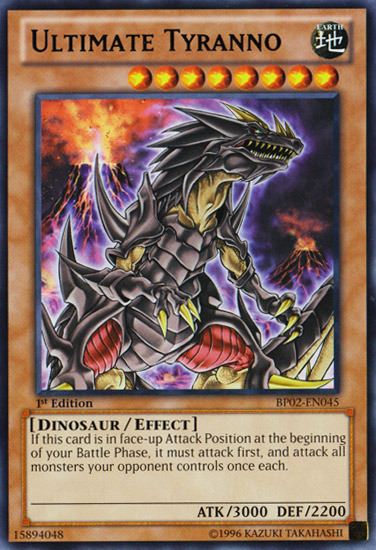 Ultimate Tyranno [BP02-EN045] Mosaic Rare | Devastation Store