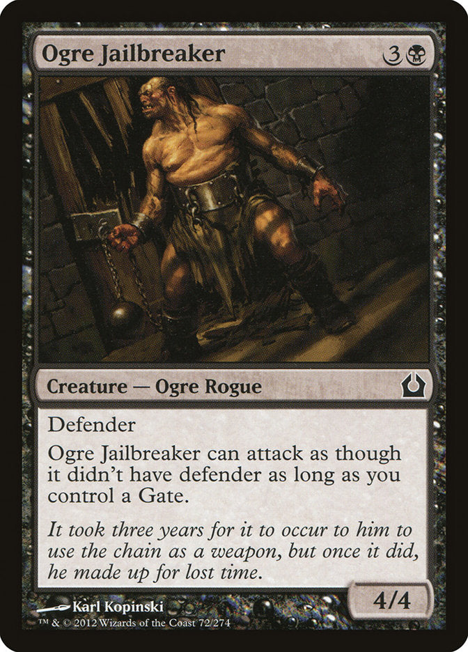 Ogre Jailbreaker [Return to Ravnica] | Devastation Store