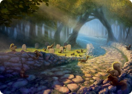 Squirrel Sanctuary Art Card [Modern Horizons 2 Art Series] | Devastation Store